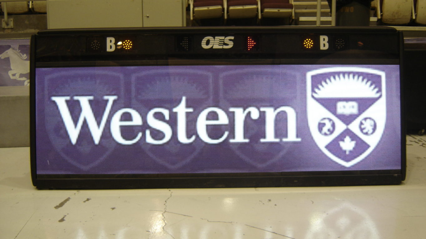 western score table indoors