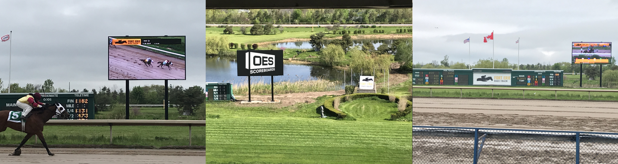 Fort Erie Race Track OES Scoreboards