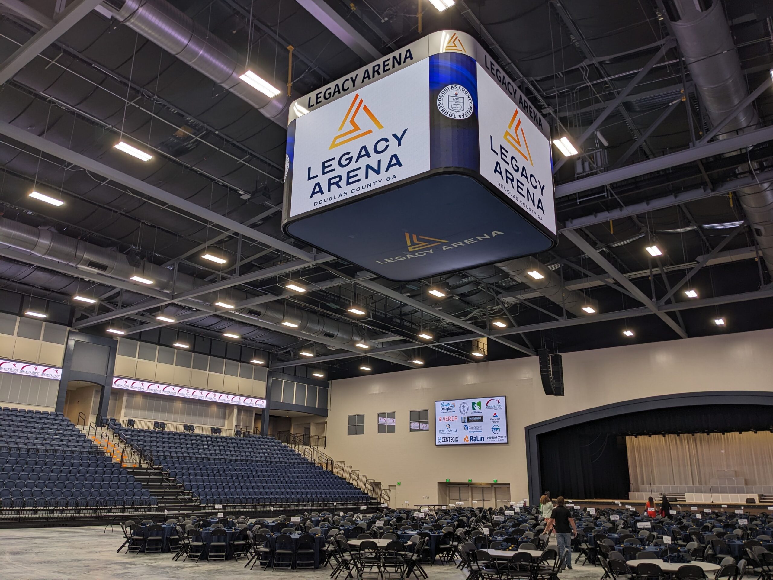 Legacy Arena OES Scoreboards