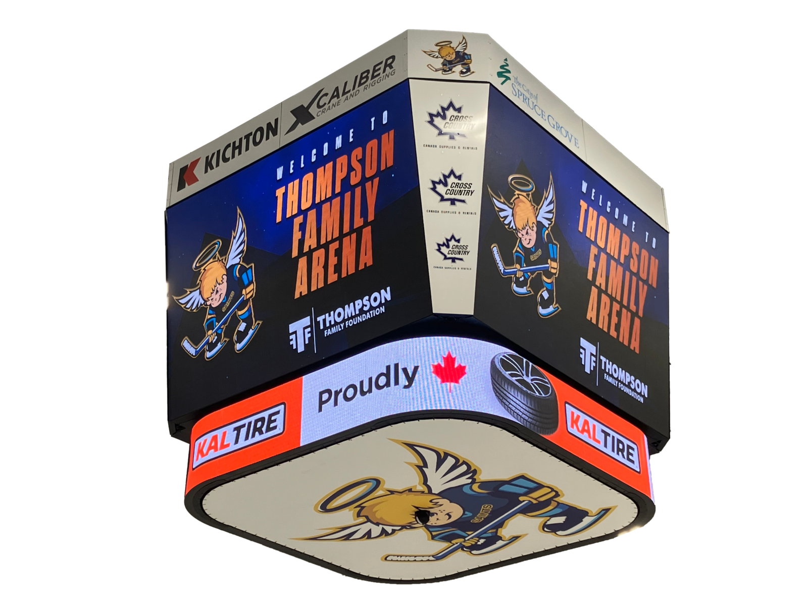 Center Hung Scoreboard - Center Hung M6986IML