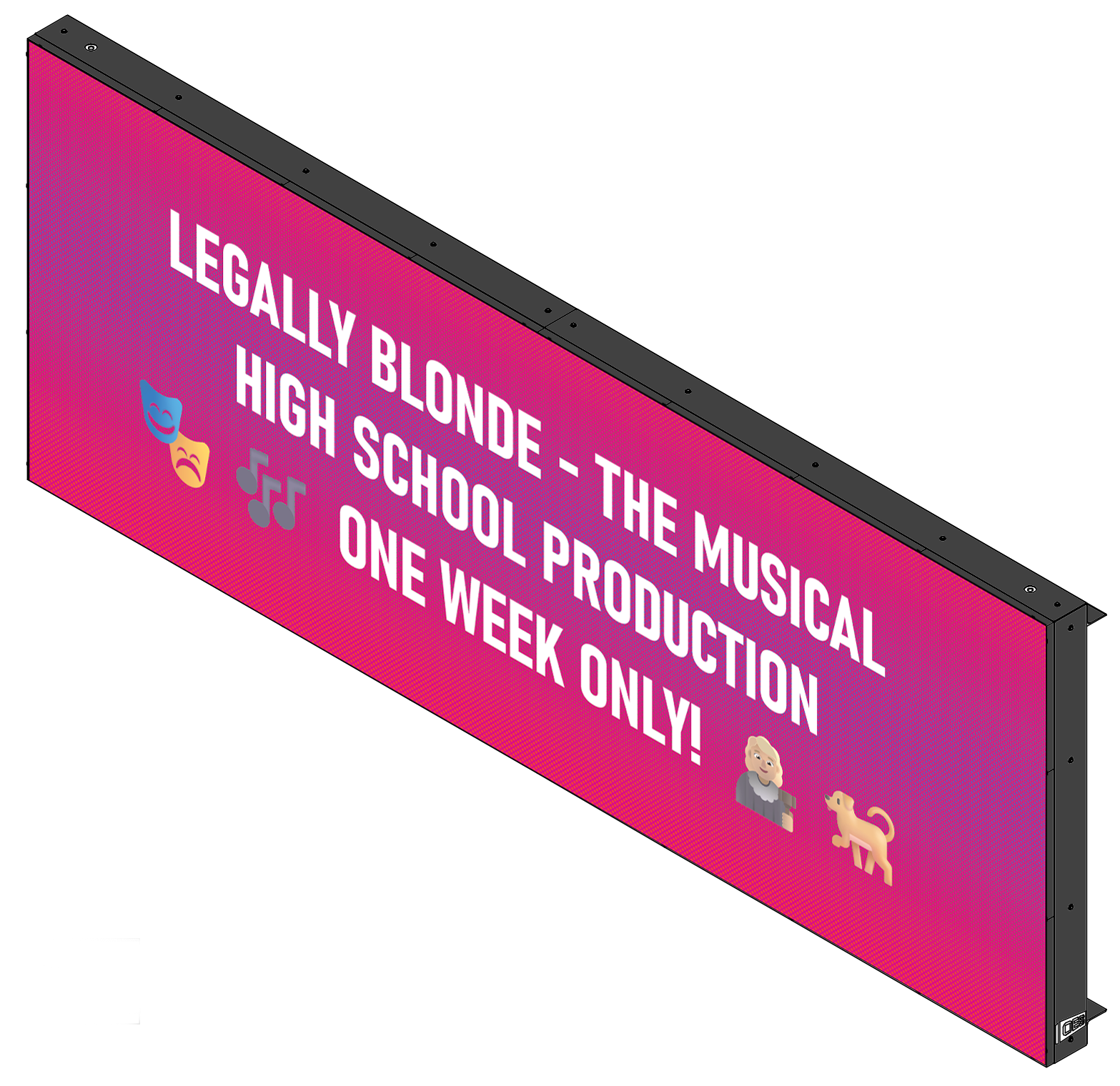 LED Electronic Signs - ES68X3