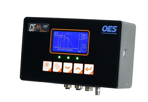 CFM4103_2 A black crimp monitor with a digital screen